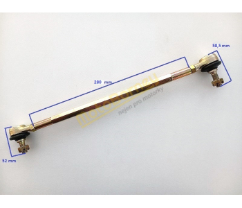 Tyčka řízení na čtyřkolku, střed 280 mm